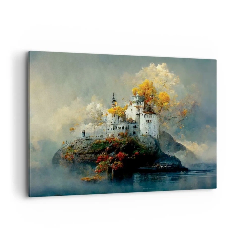 Obraz na plátne - Začiatok romantického príbehu - 100x70 cm