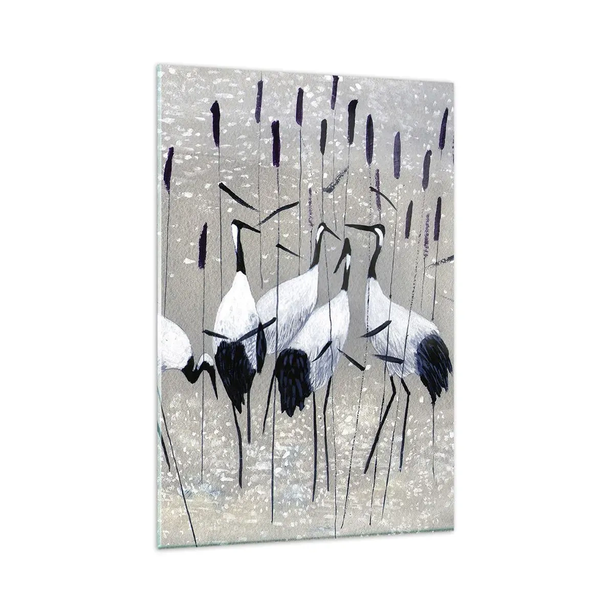 Obraz na skle - Medzi svojimi - 80x120 cm