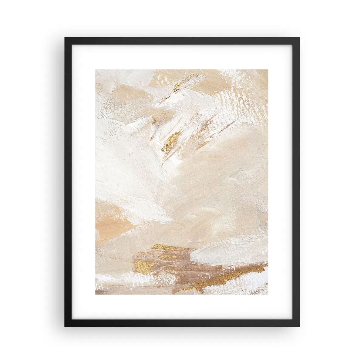 Plagát v čiernom ráme - Pastelová kompozícia - 40x50 cm