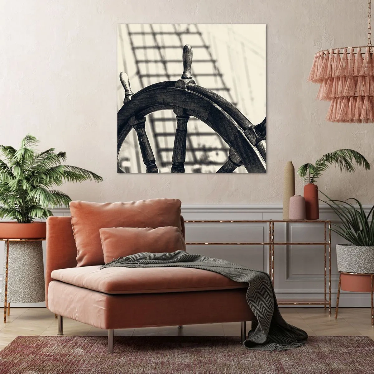 Obraz na plátne - Morské príbehy - 60x60 cm