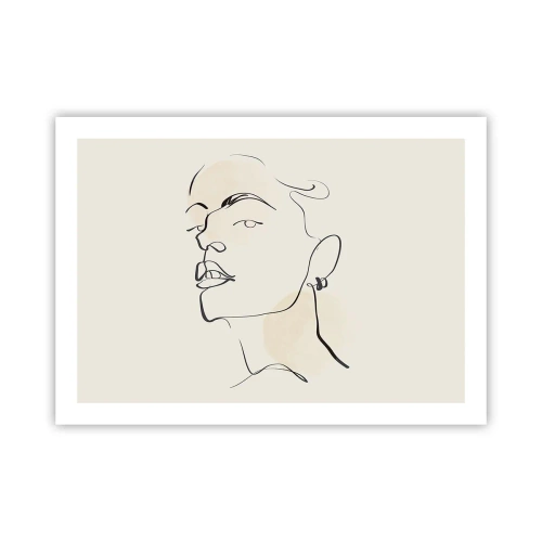 Plagát - Hrdý pohľad - 70x50 cm