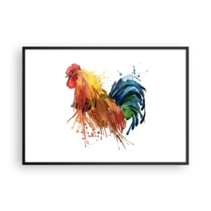 Plagát v čiernom ráme - Kráľovský šat, kráľovská pýcha - 100x70 cm