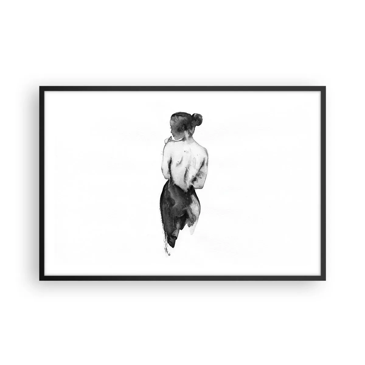 Plagát v čiernom ráme - Miznúci svet - 91x61 cm