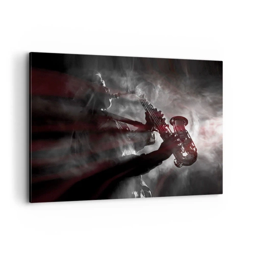 Obraz na plátne - V oparoch jazzu - 100x70 cm