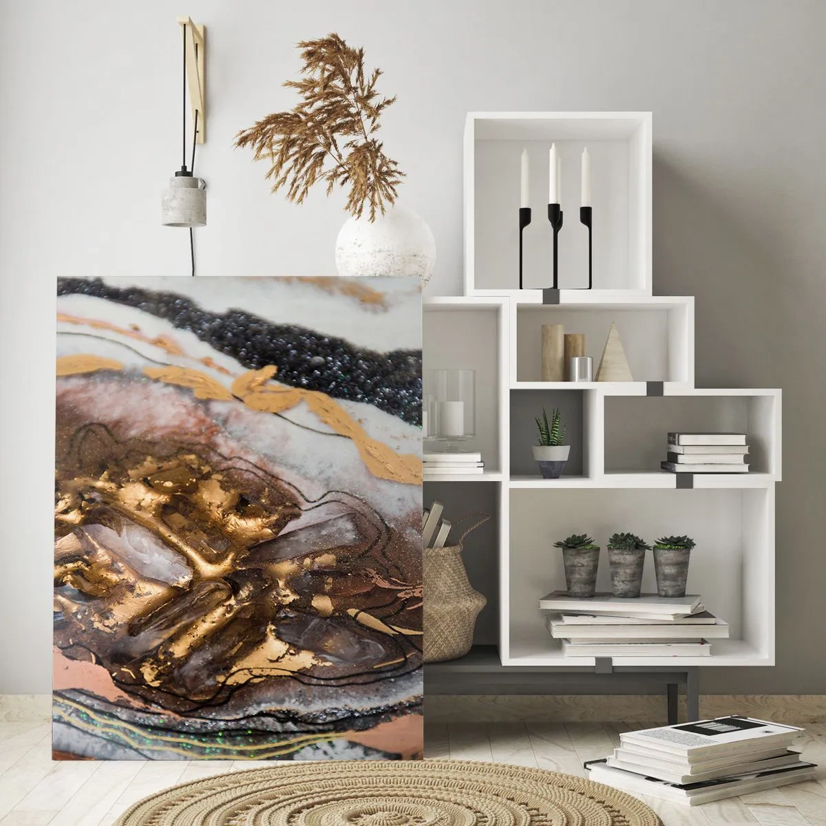 Obraz na skle - Prvok krajiny - 80x120 cm