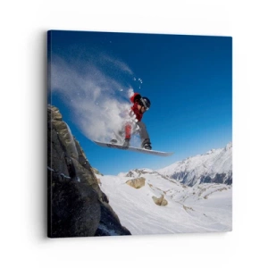 Obraz na plátne - A stal si sa súčasťou priestoru - 30x30 cm