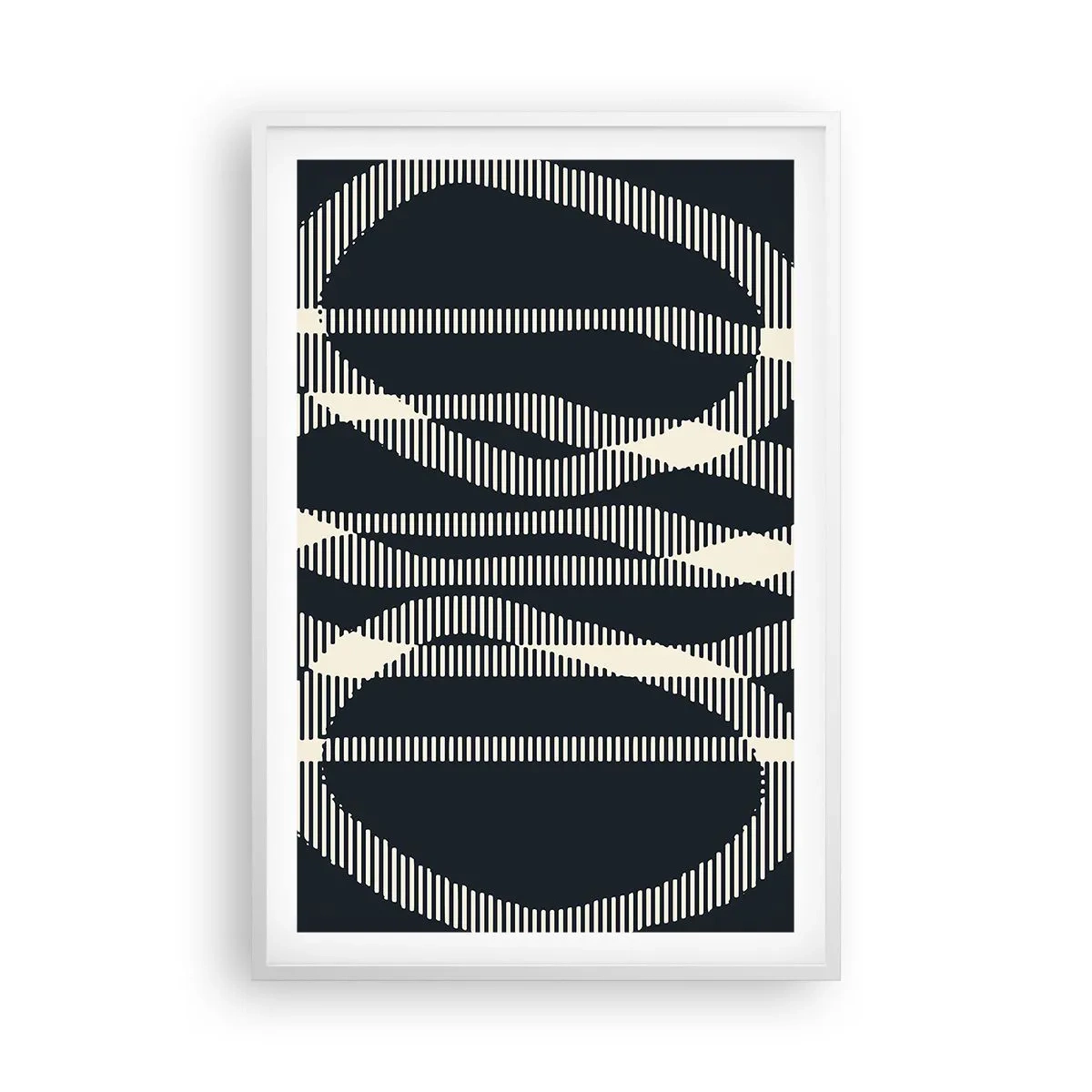 Plagát v bielom ráme - Pokus o prelomenie temnoty - 61x91 cm