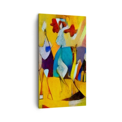 Obraz na plátne - Slnko - život - radosť - 45x80 cm