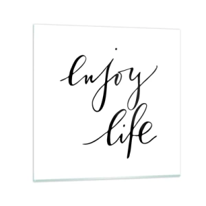 Obraz na skle - Niet čo dodať… - 60x60 cm