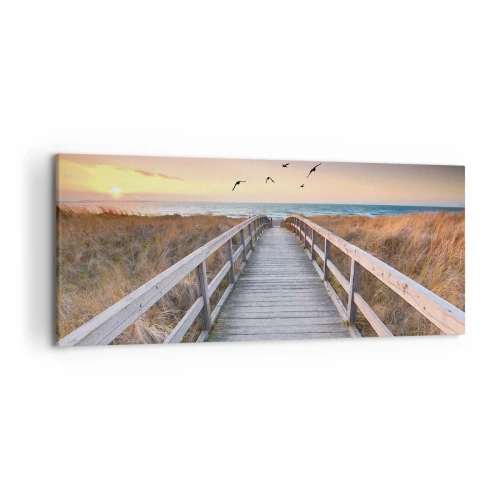Obraz na plátne - Priestor pre vzostupy - 120x50 cm