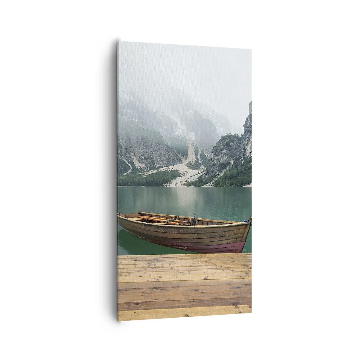 Obraz na plátne - „Hrdé skaly vpredu“ - 65x120 cm