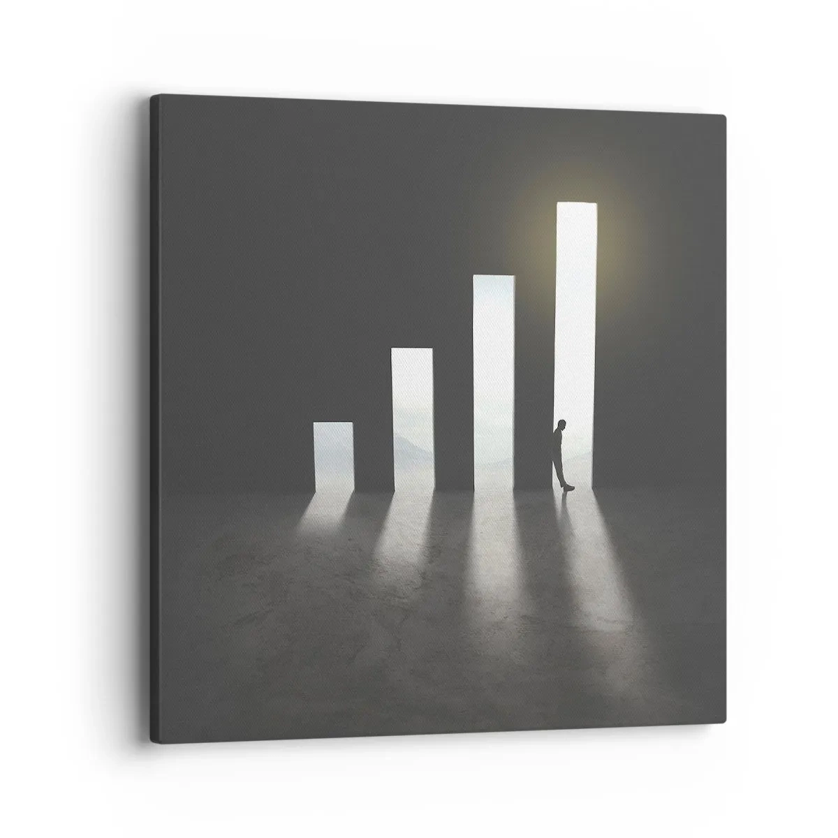 Obraz na plátne - Úspech – impresia - 40x40 cm