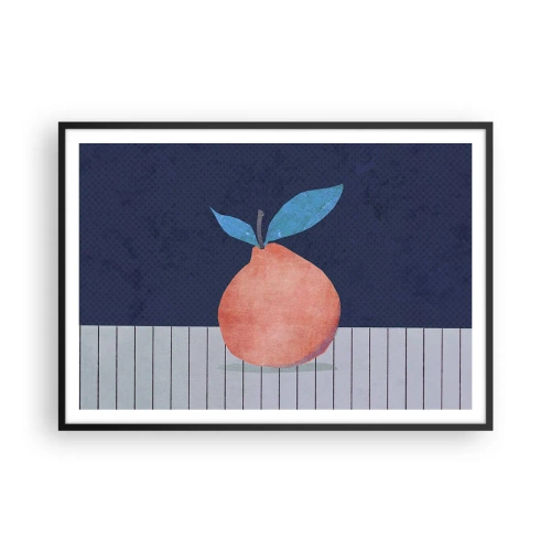 Plagát v čiernom ráme - Konvexita a rovina - 100x70 cm