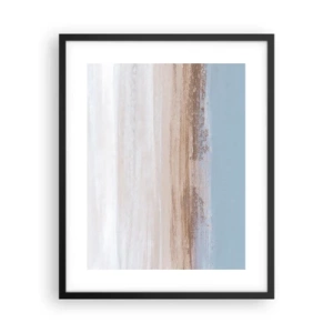 Plagát v čiernom ráme - Dvojznačná krajina - 40x50 cm