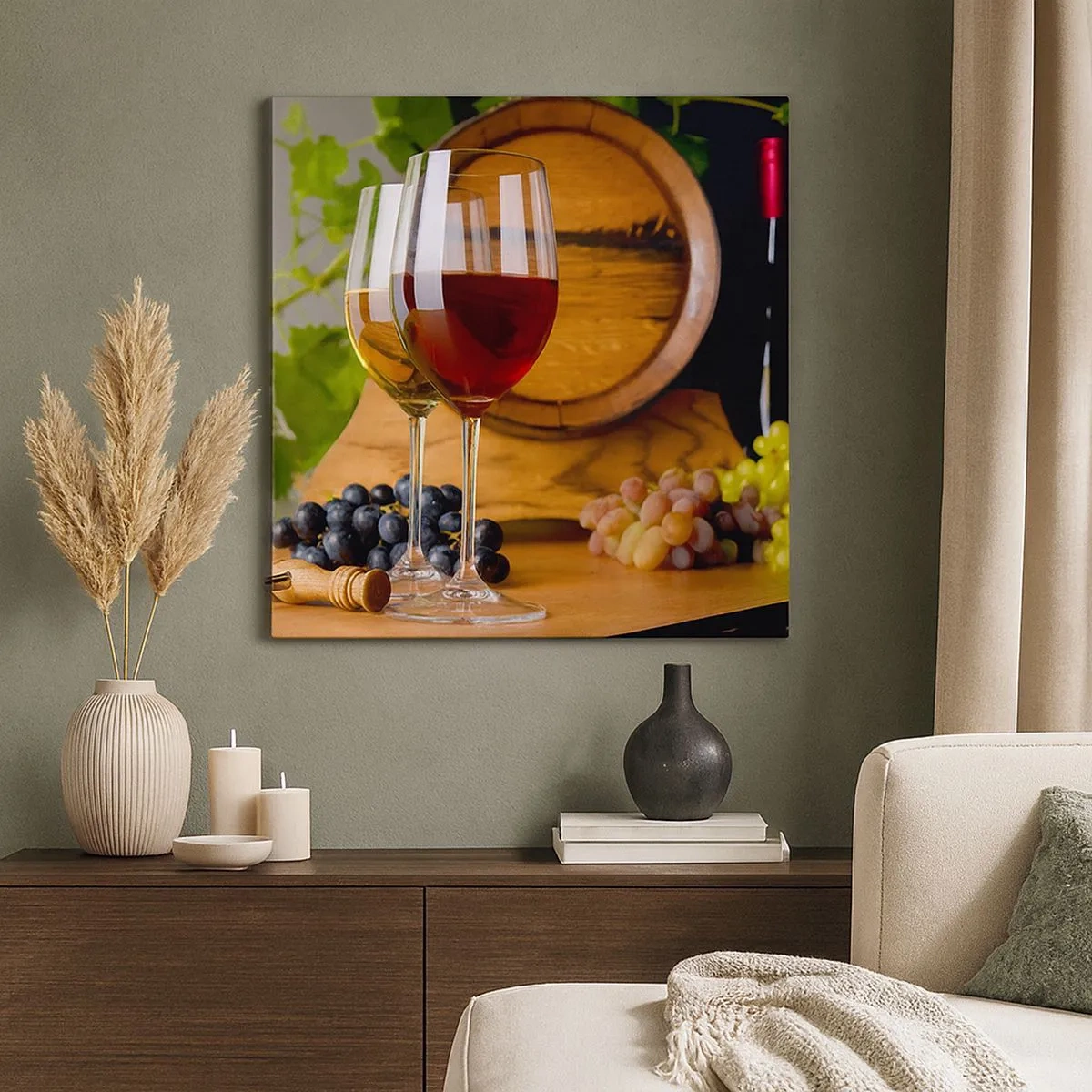 Obraz na plátne - Ako u starých majstrov - 30x30 cm