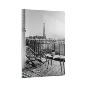 Obraz na skle - Parížske popoludnie - 50x70 cm