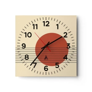 Nástenné hodiny - Stále dookola - 30x30 cm