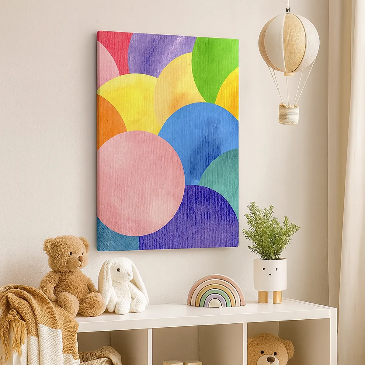 Obraz na plátne - Pôvodná plnosť života - 50x70 cm