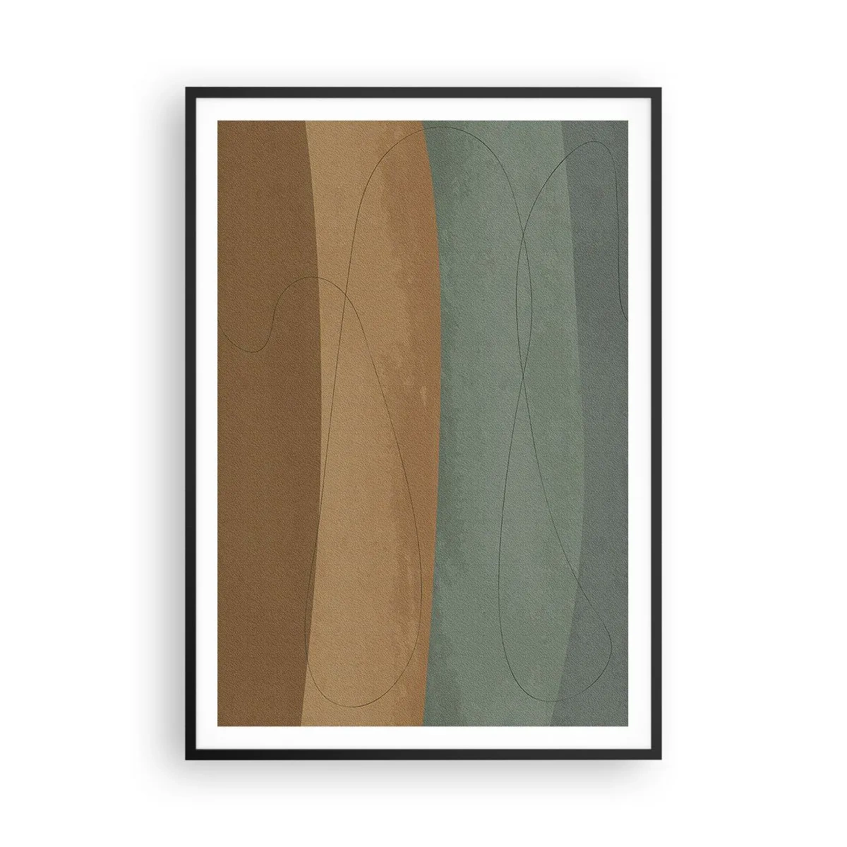 Plagát v čiernom ráme - Horizontálna kompozícia - 70x100 cm