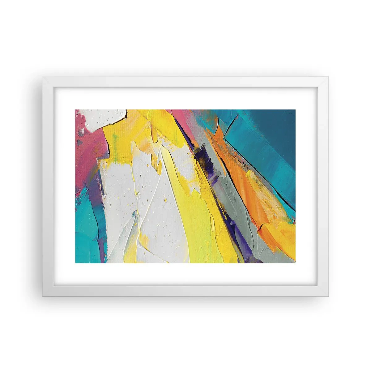 Plagát v bielom ráme - Anatómia svetla - 40x30 cm