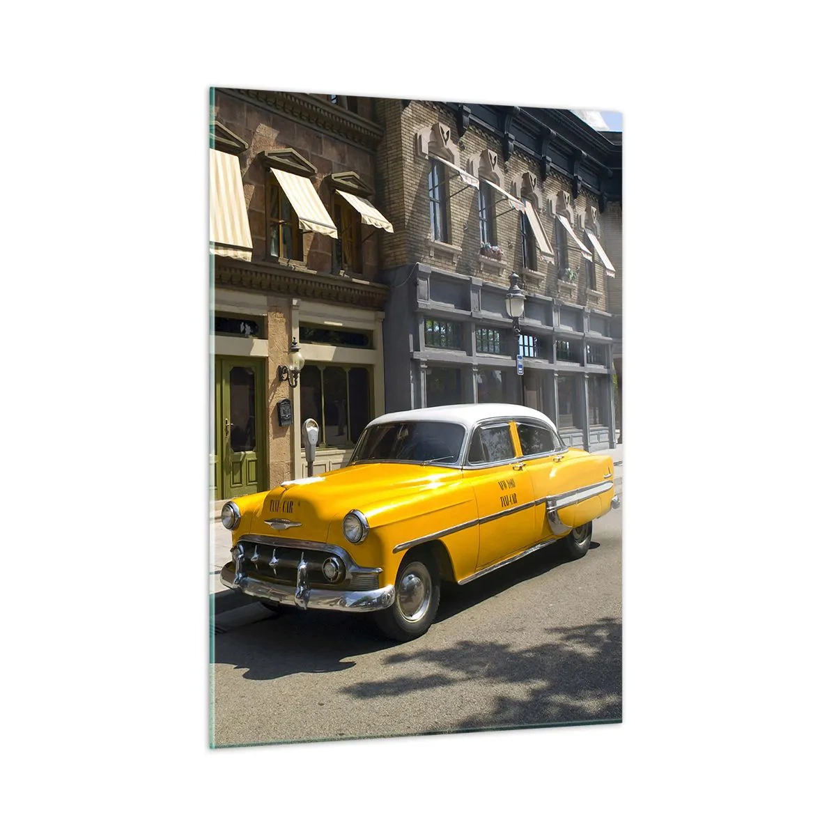 Obraz na skle - Kedysi dávno v Amerike - 50x70 cm