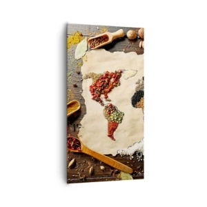 Obraz na plátne - Všetky chute sveta - 65x120 cm