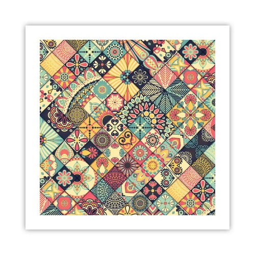 Plagát - Marocká vízia - 50x50 cm