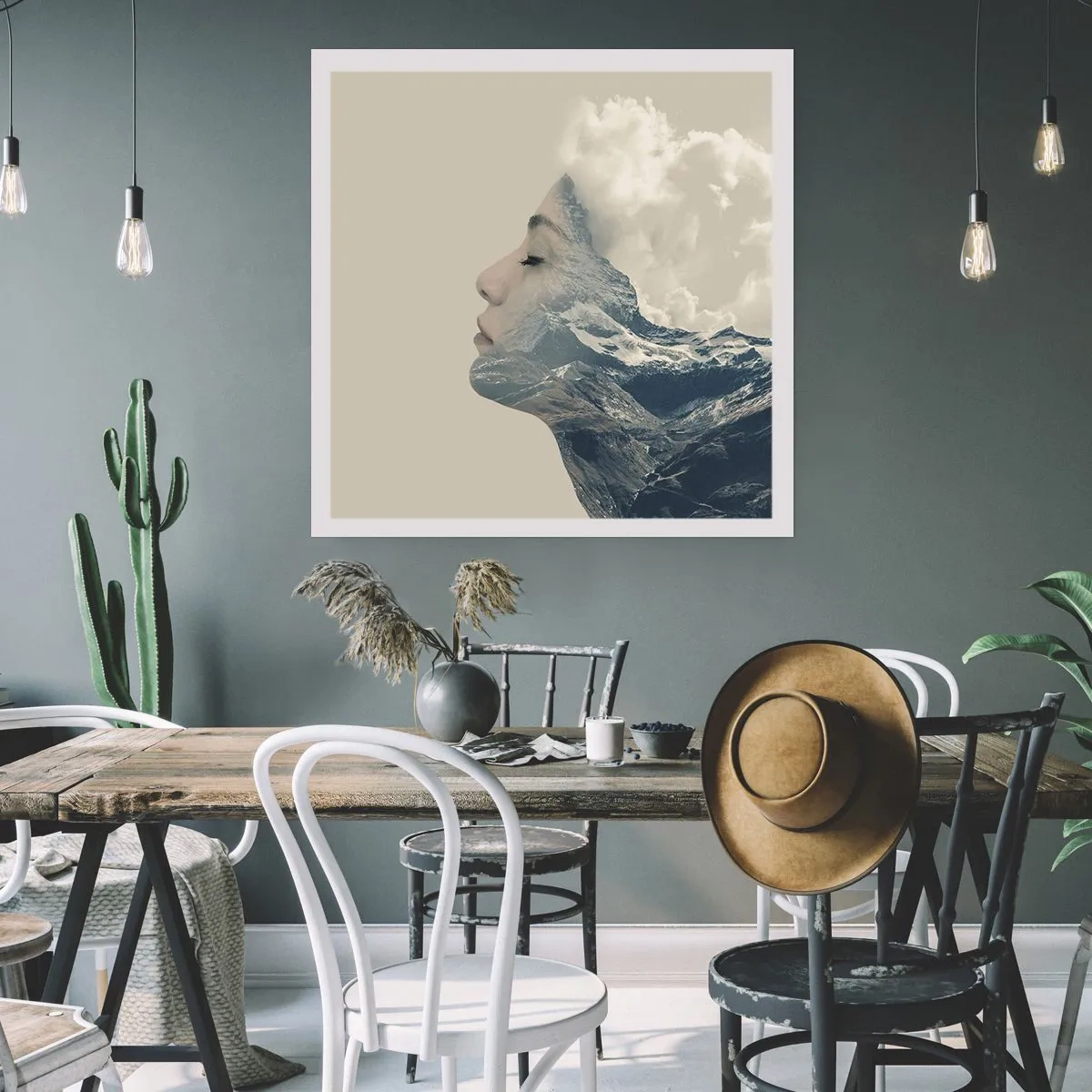 Plagát - Krása živlov - 50x50 cm