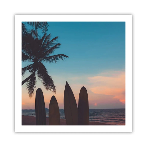 Plagát - Zajtra bude tiež zábava - 60x60 cm