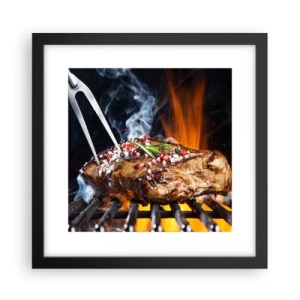 Plagát v čiernom ráme - Šťavnaté a voňavé - 30x30 cm