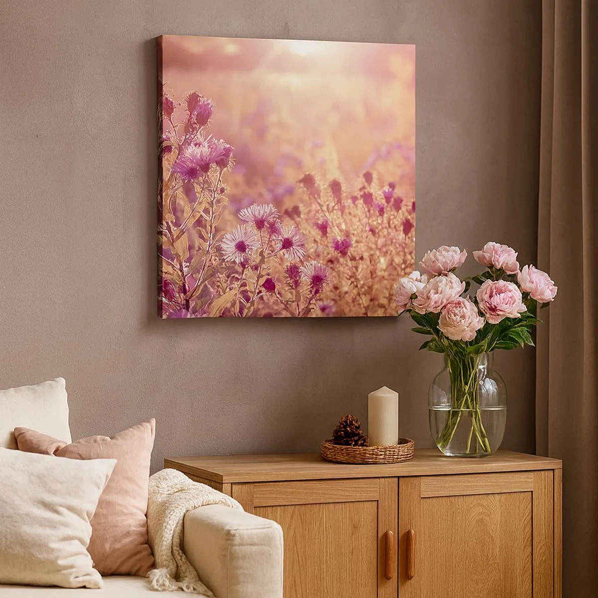 Obraz na plátne - Než skončí leto - 30x30 cm