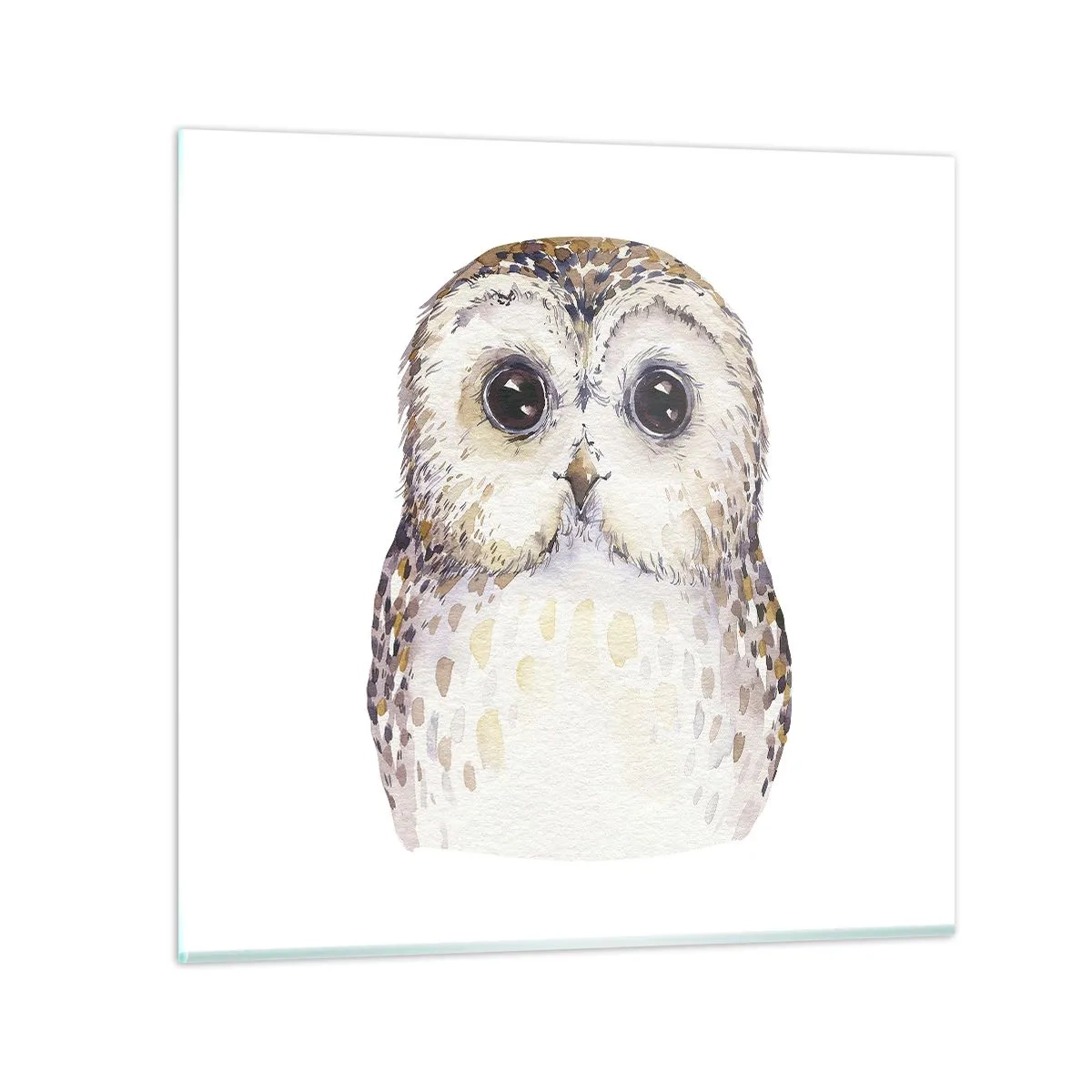 Obraz na skle - Pozri sa mi do očí - 50x50 cm