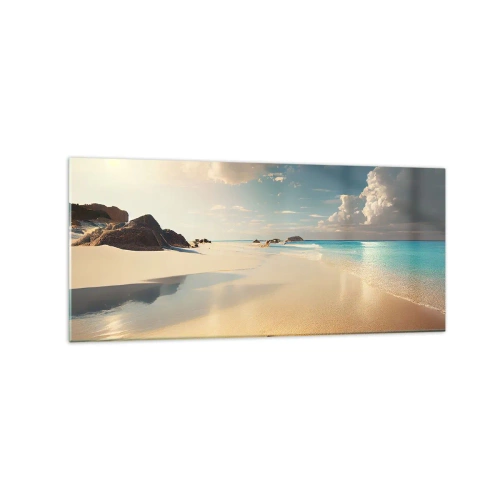 Obraz na skle - Vysnený deň - 120x50 cm