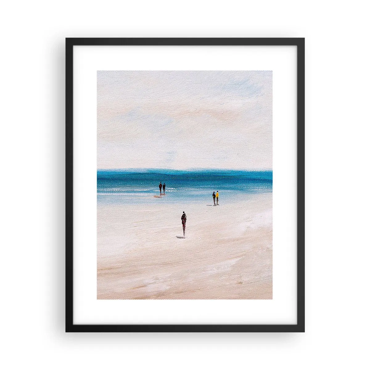 Plagát v čiernom ráme - Prirodzená potreba - 40x50 cm