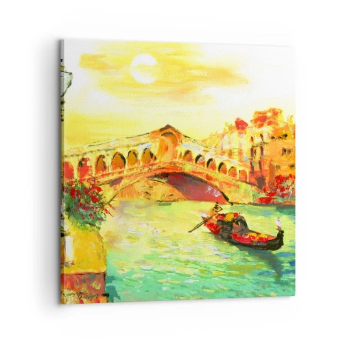 Obraz na plátne - Púť zamilovaných - 60x60 cm