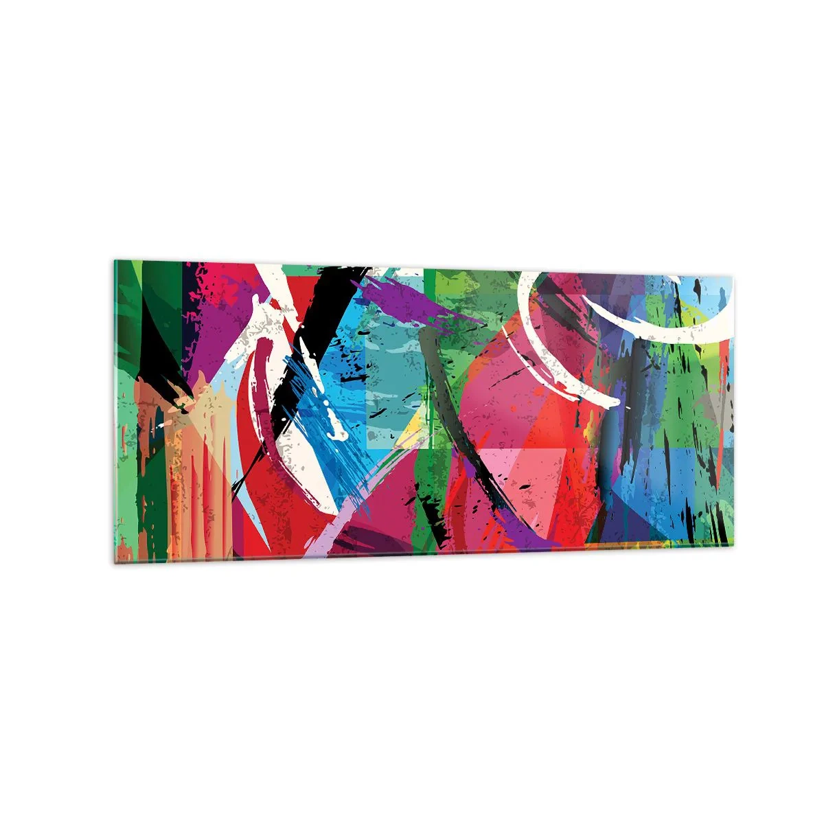 Obraz na skle - Rýchlo, živo a čulo - 120x50 cm