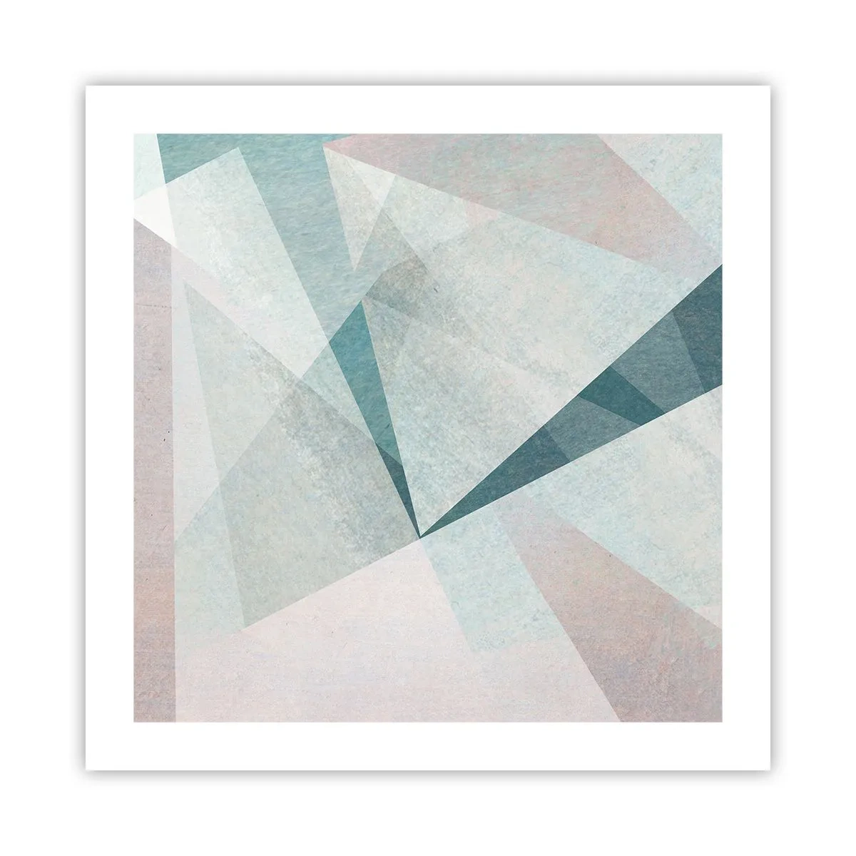 Plagát - V kľude, ale dynamicky - 50x50 cm