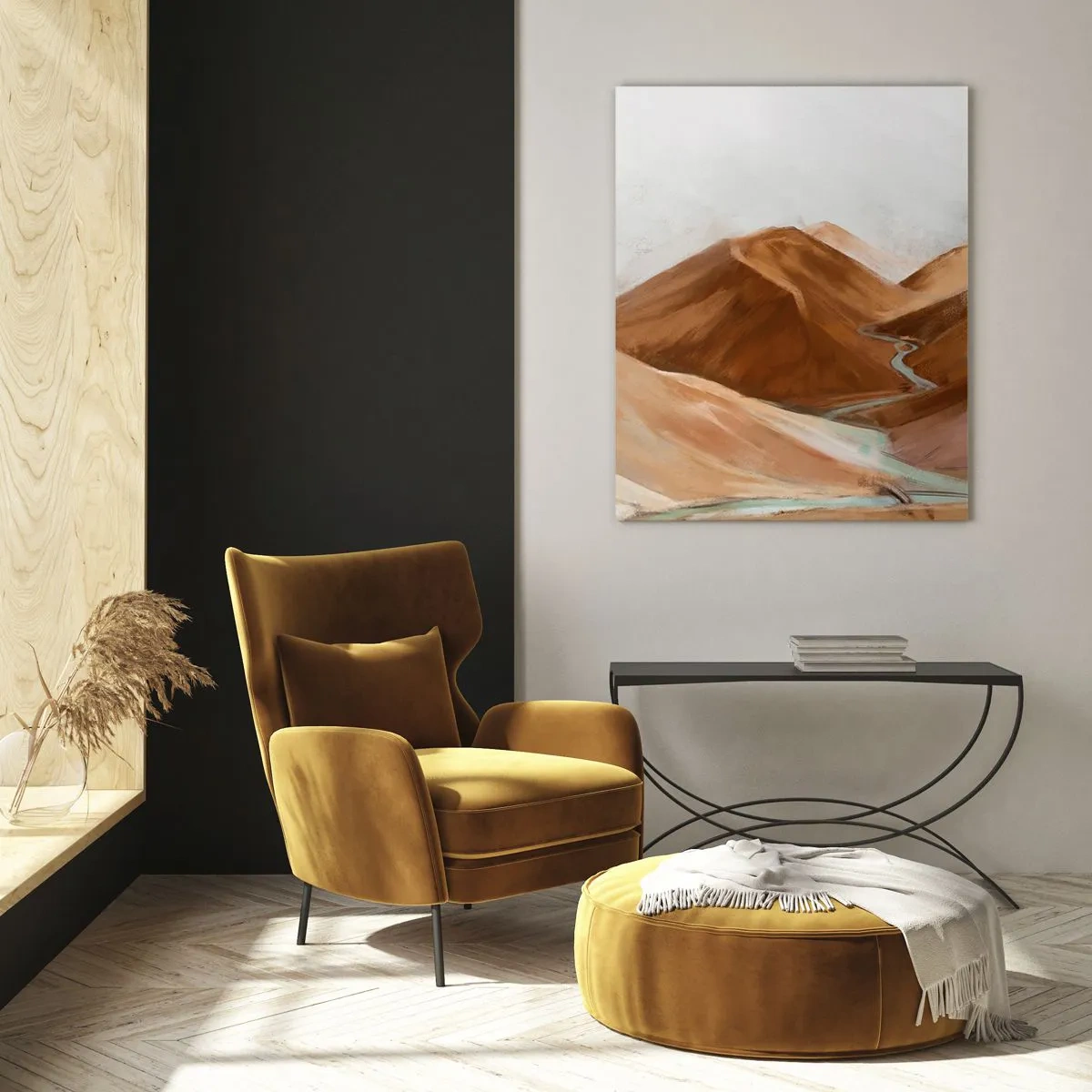 Obraz na skle - K prameňu - 70x100 cm