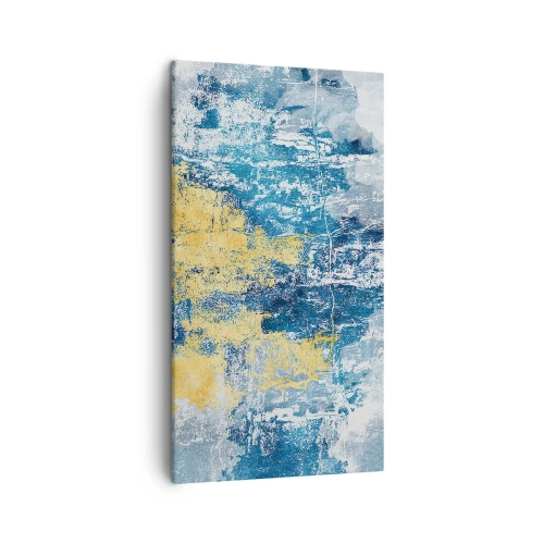 Obraz na plátne - Abstrakcia s dobrou náladou - 45x80 cm