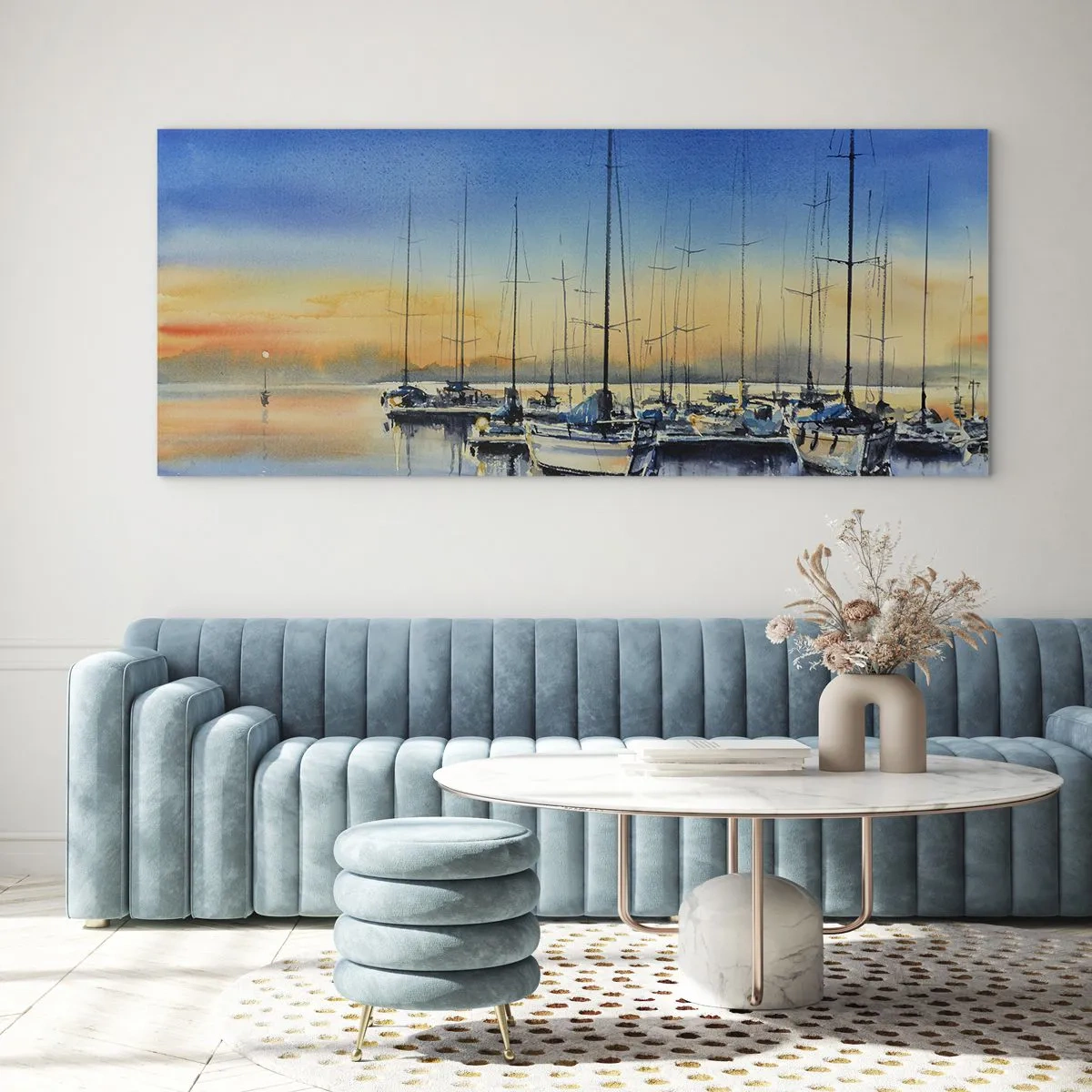 Obraz na skle - Koniec dobrého dňa - 100x40 cm