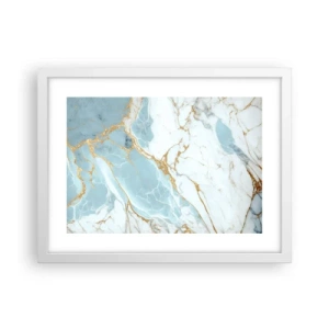 Plagát v bielom ráme - Bohatstvo kameňa - 40x30 cm