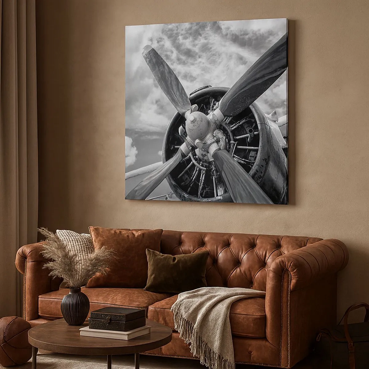 Obraz na plátne - Dobyvateľ oblohy - 30x30 cm