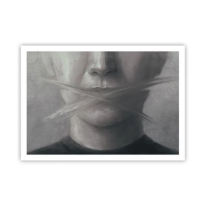 Plagát - Ani slovo - 100x70 cm