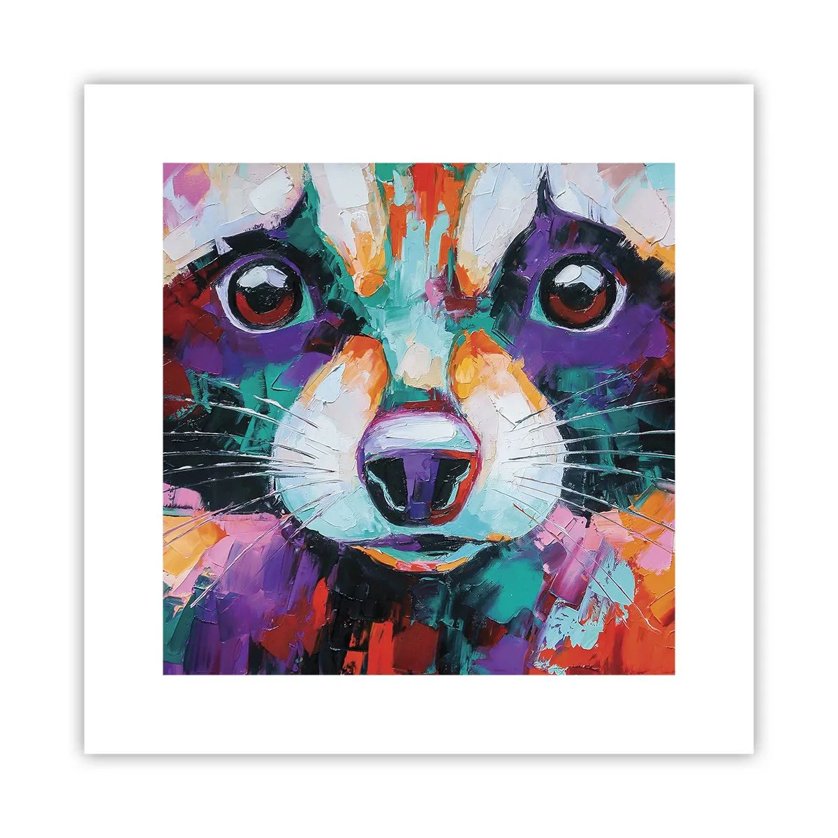 Plagát - Iba dobré emócie - 30x30 cm