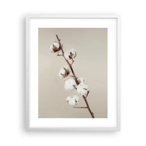 Plagát v bielom ráme - Pri zdroji mäkkosti - 40x50 cm