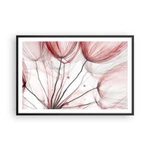 Plagát v čiernom ráme - Pred odletom - 91x61 cm