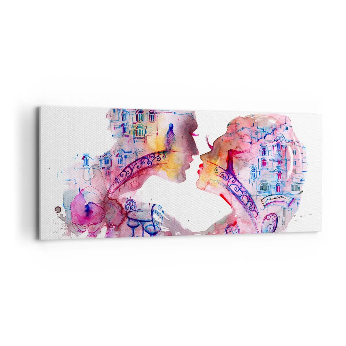 Obraz na plátne - Tajomný most vzdychania - 120x50 cm