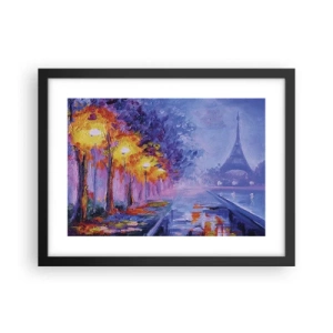Plagát v čiernom ráme - Prechádzka snov - 40x30 cm