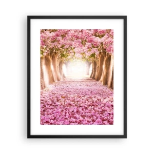 Plagát v čiernom ráme - Cesta do raja - 40x50 cm