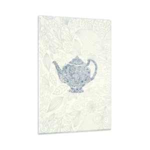 Obraz na skle - Čajové kúzlo - 80x120 cm